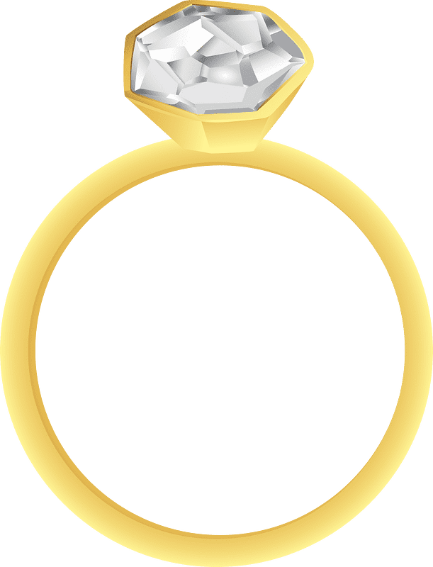 Diamond Ring clipart transparent 4