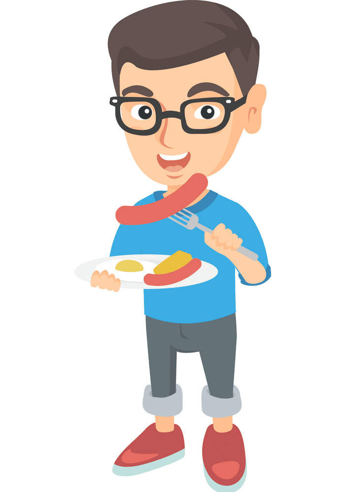 Eating Breakfast clipart 9