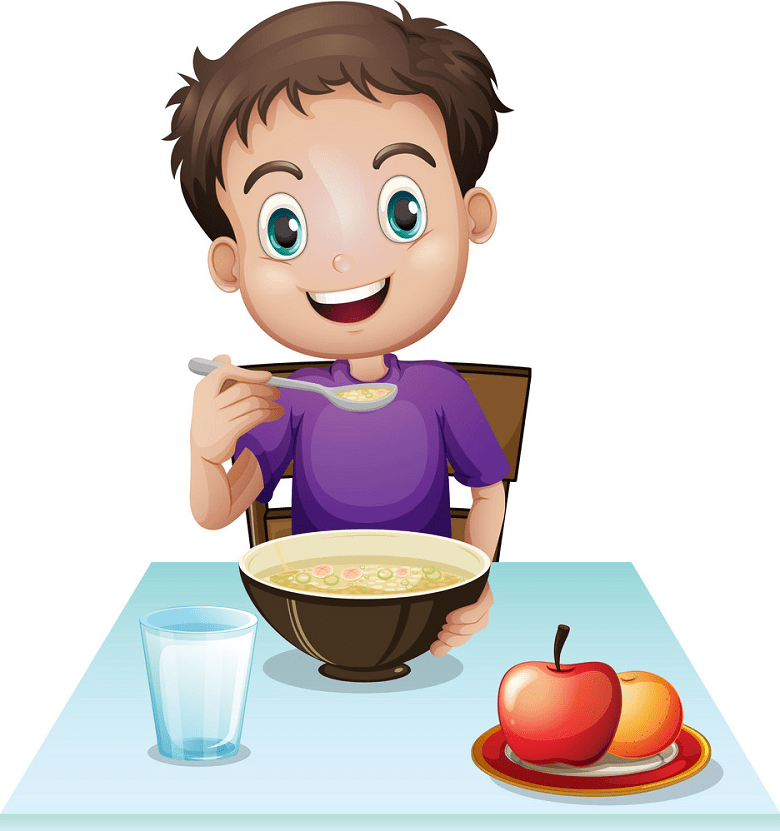 Eating Breakfast clipart png download