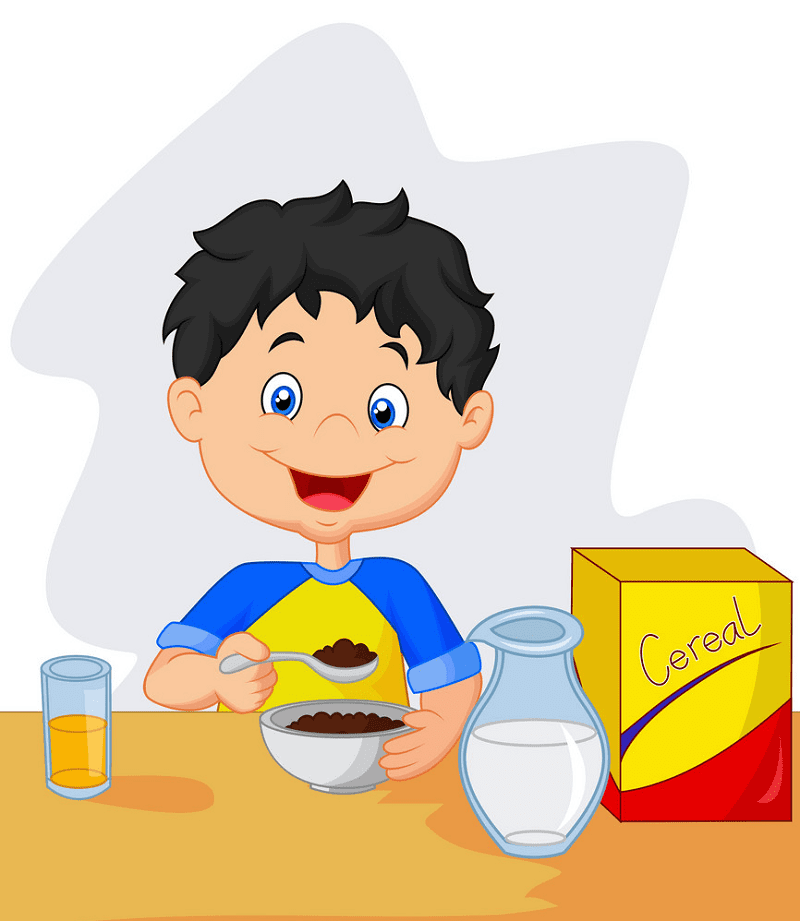 Eating Breakfast clipart png images