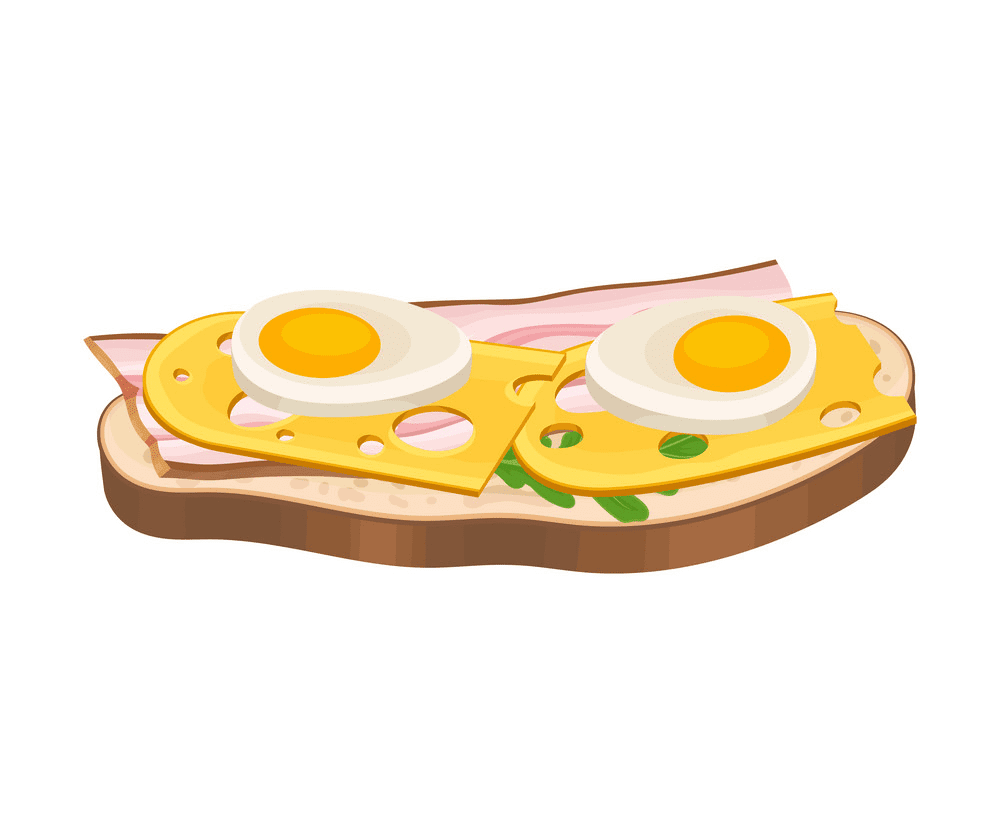 Egg Sandwich clipart