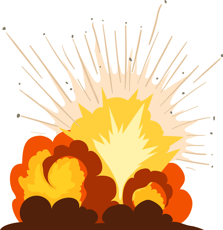 Explosion clipart images