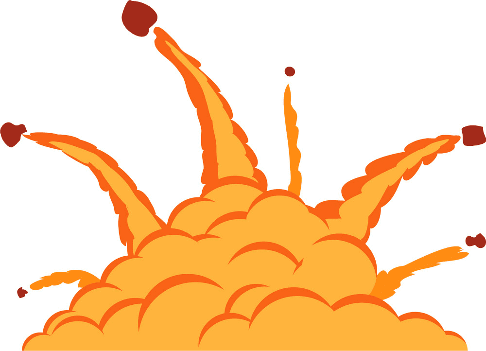 Explosion clipart png 1