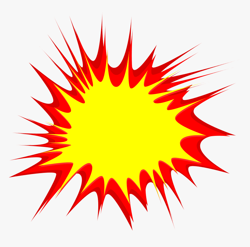Explosion clipart png for kid