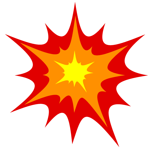 Explosion clipart png image