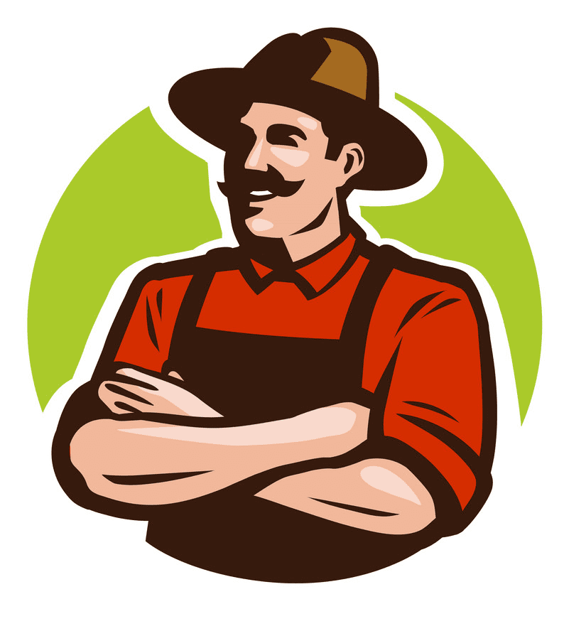 Farmer clipart free images