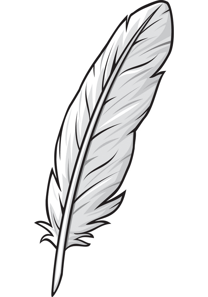 Feather clipart for free