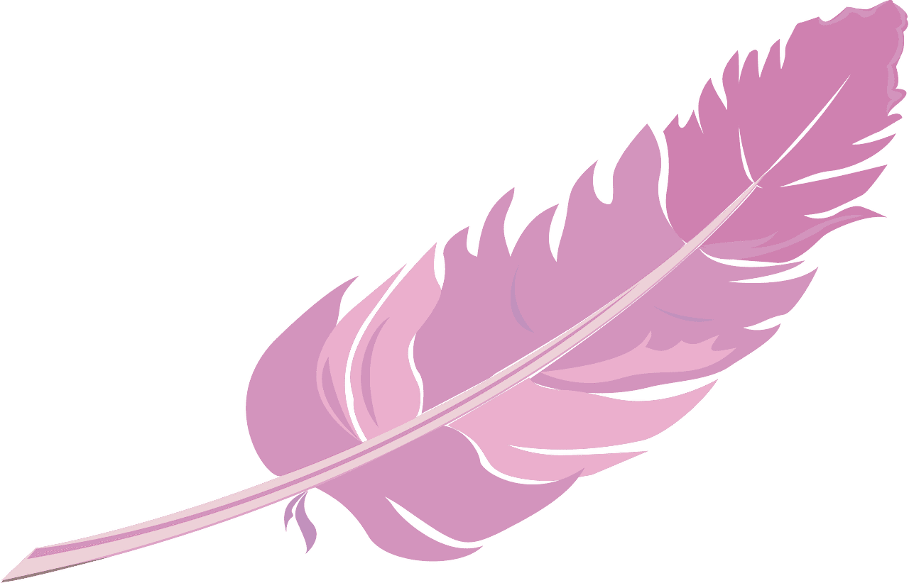 Feather clipart transparent 7