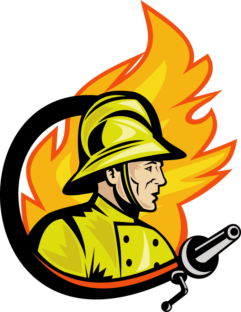 Firefighter Hose clipart images