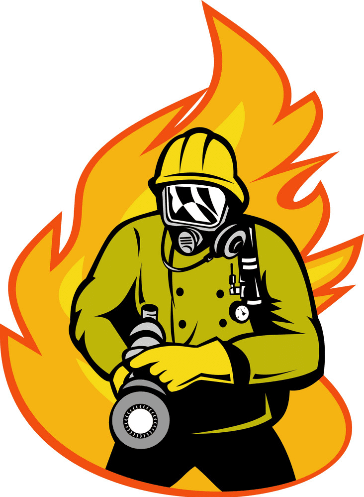 Firefighter Hose clipart png free