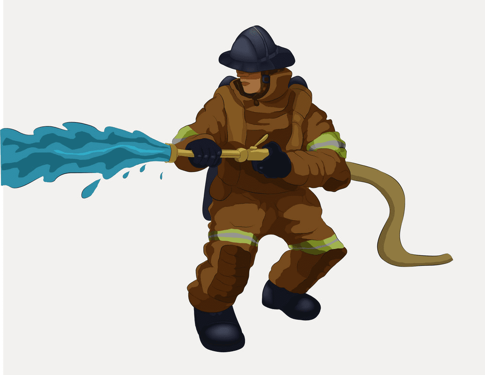 Firefighter Hose clipart png