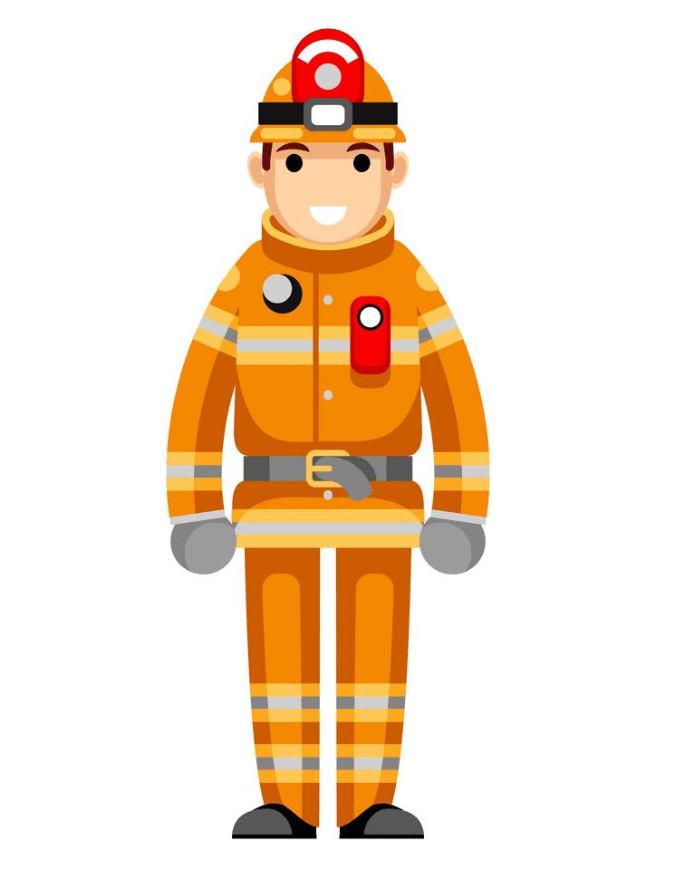 Firefighter clipart images