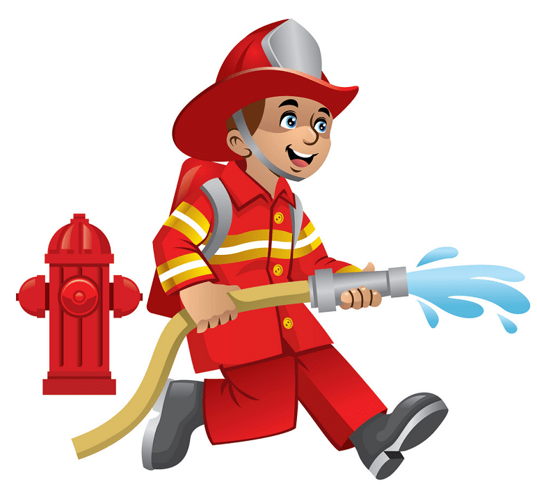 Firefighter clipart png download