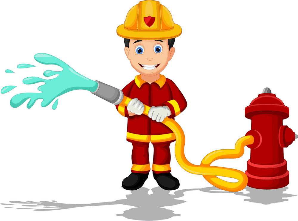 Firefighter clipart png free