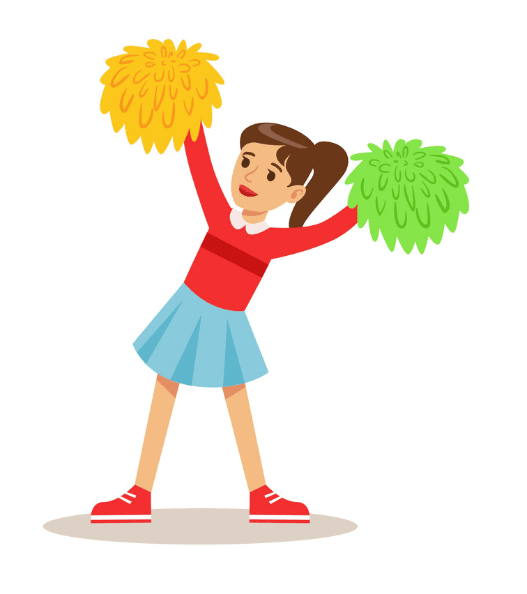 Free Cheerleader clipart png images
