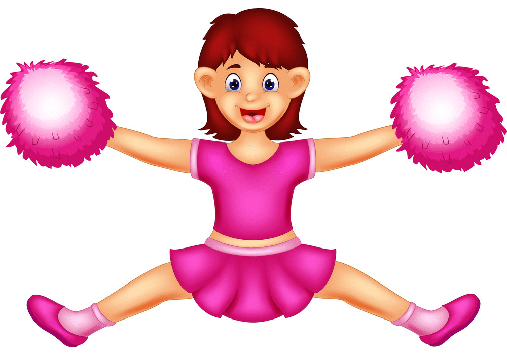 Free Cheerleader clipart png