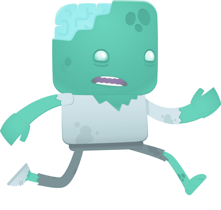 Free Zombie clipart for kids