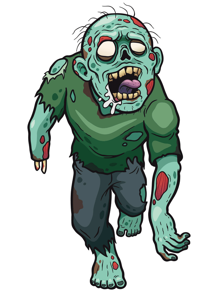 Free Zombie clipart image