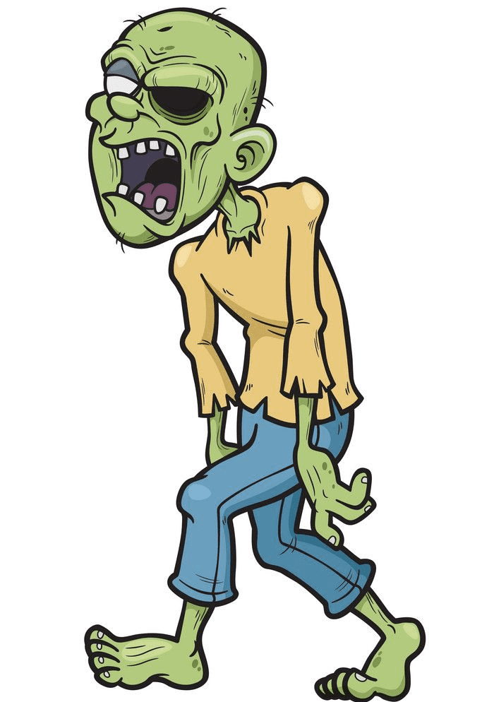 Free Zombie clipart picture