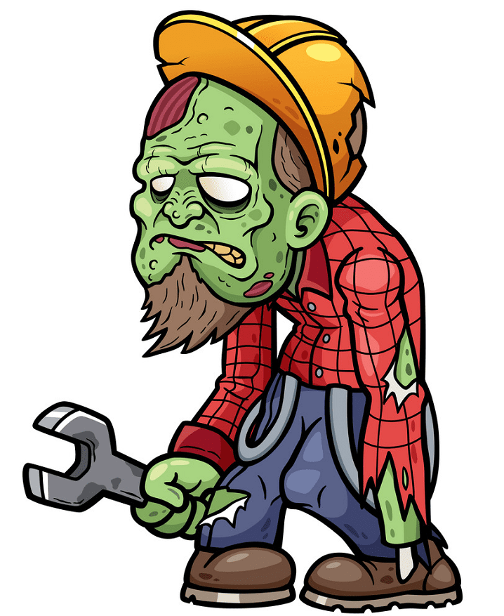 Free Zombie clipart png picture