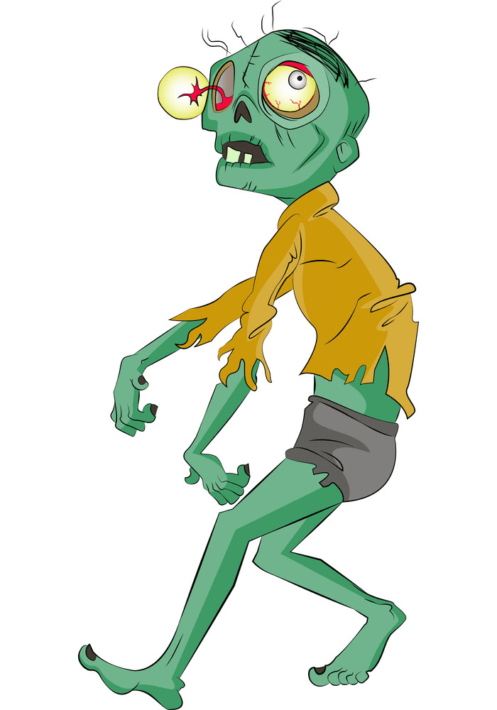 Free Zombie clipart png