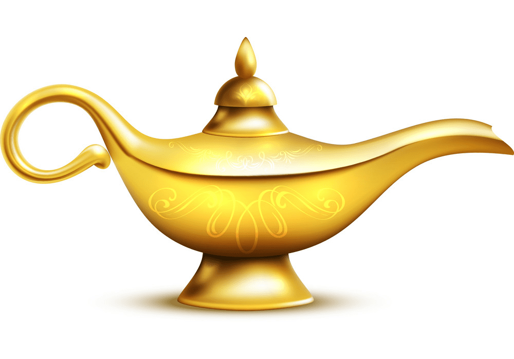 Genie Lamp clipart png download