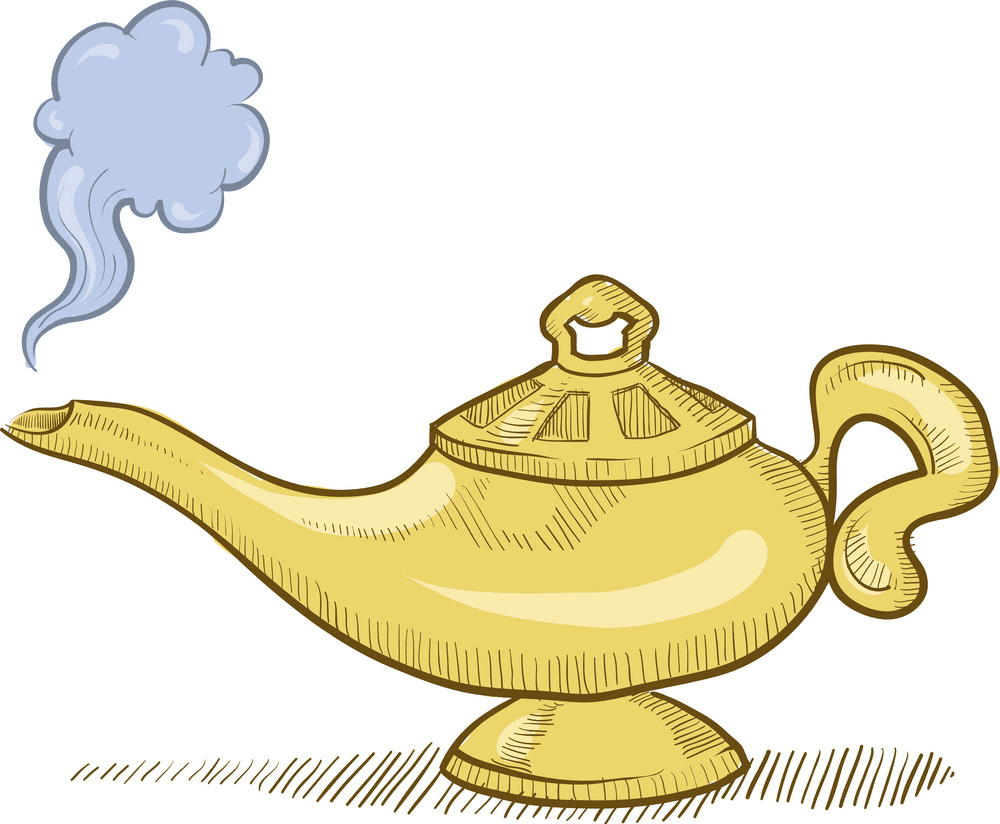 Genie Lamp clipart png image