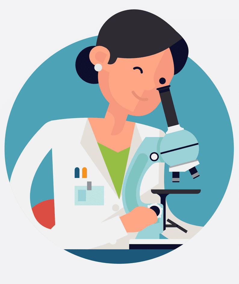 Girl Scientist clipart images
