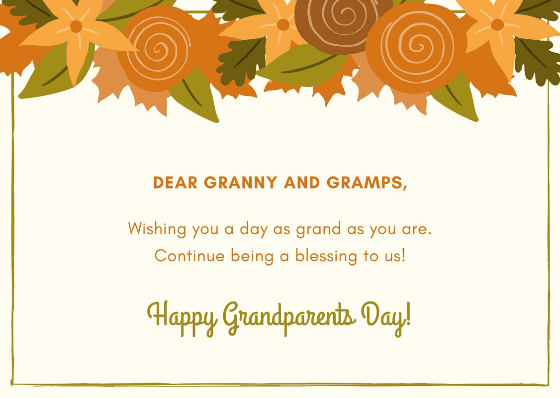 Grandparents' Day Wishes png 4