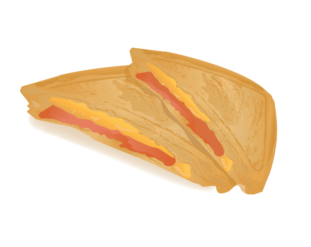 Grilled Cheese Sandwich clipart for free