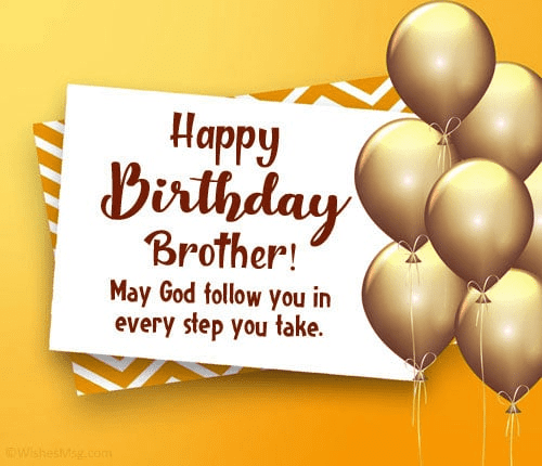 Happy Birthday Wishes for brother