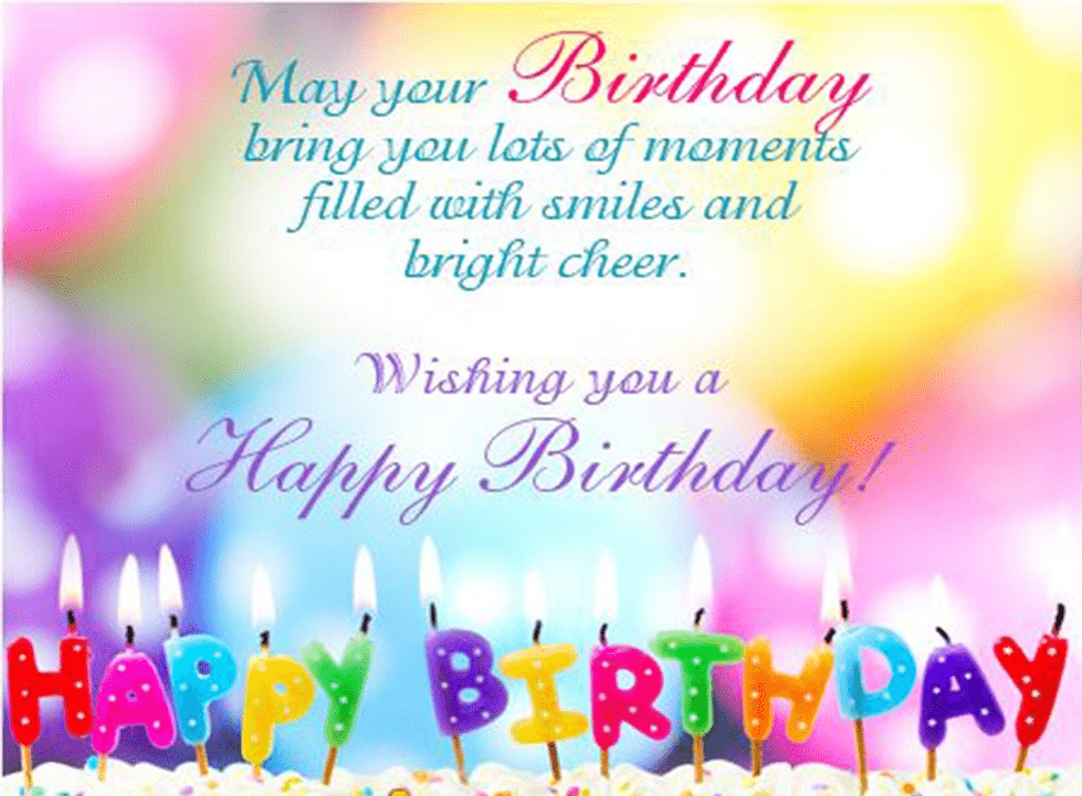 Happy Birthday Wishes free picture