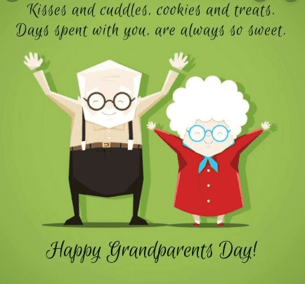 Happy Grandparents' Day Wishes png 4