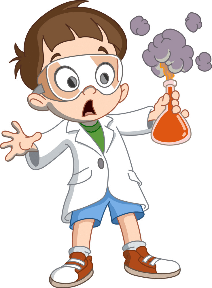 Kid Scientist clipart png