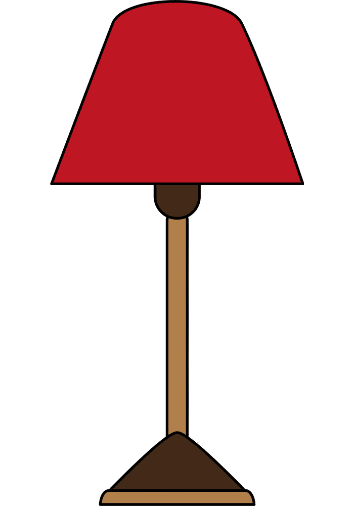 Lamp clipart for kids