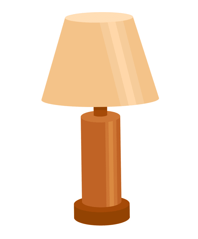 Lamp clipart free for kid