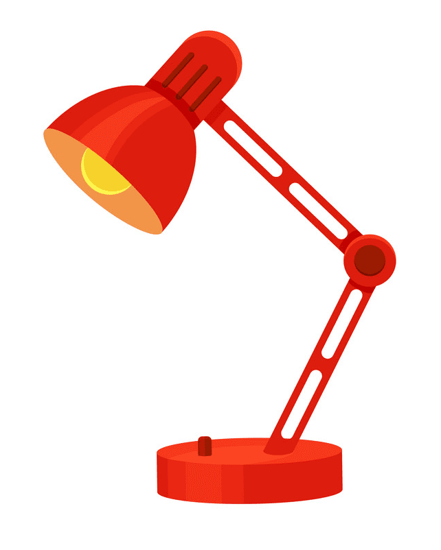 Lamp clipart free for kids