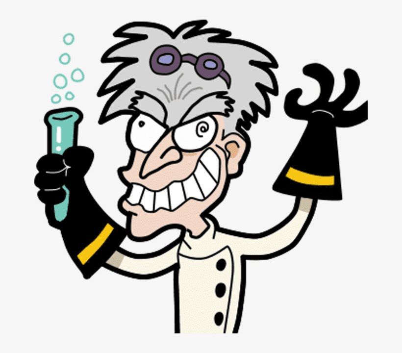Mad Scientist clipart free image