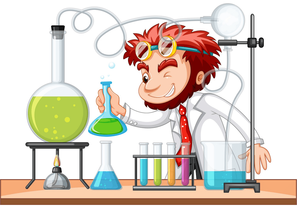 Mad Scientist clipart image