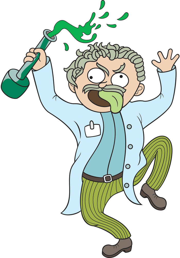 Mad Scientist clipart png free