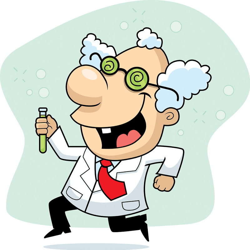 Mad Scientist clipart png