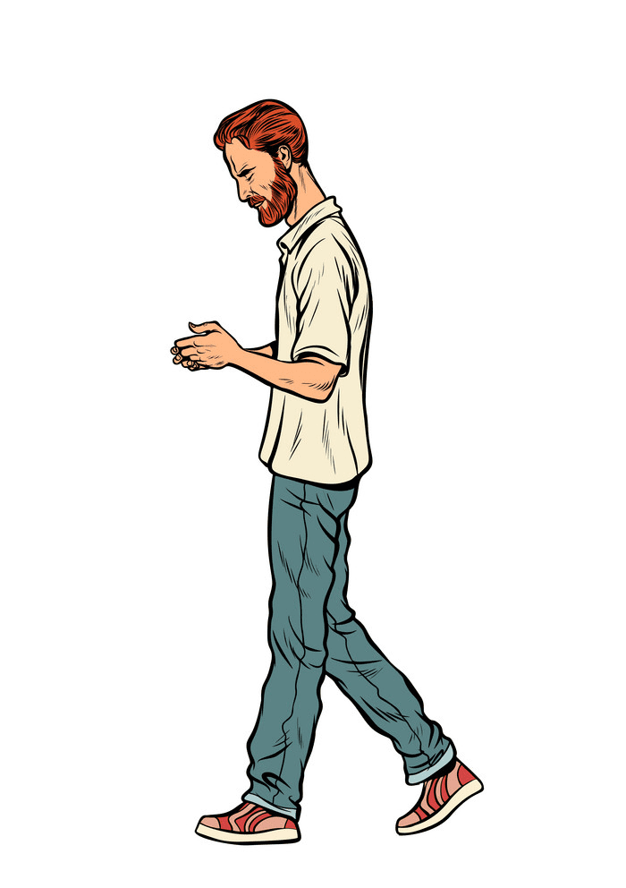 Man Walking clipart picture