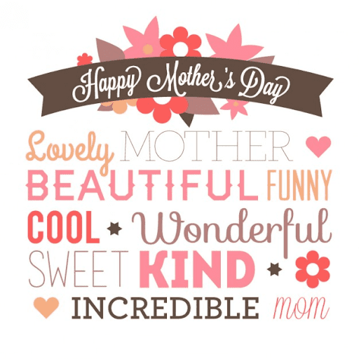 Mother's Day Wishes png image 10