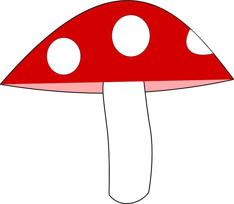 Mushroom clipart transparent 9