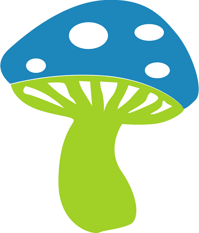 Mushroom clipart transparent background 1
