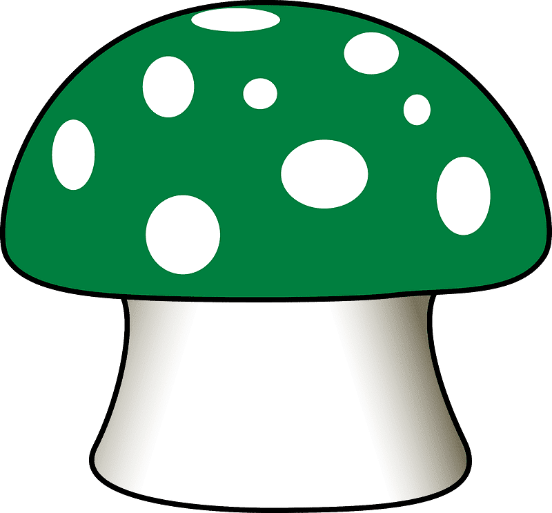 Mushroom clipart transparent background 3