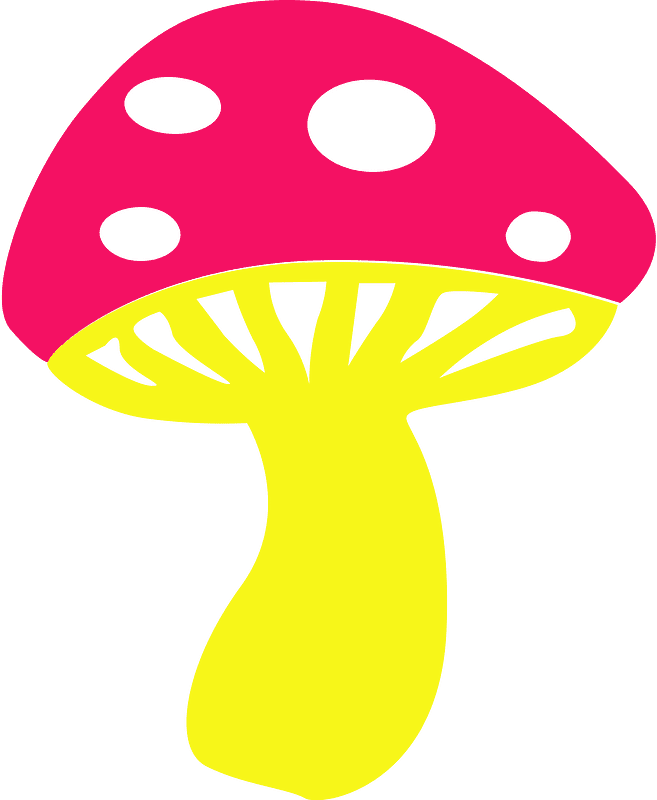 Mushroom clipart transparent background