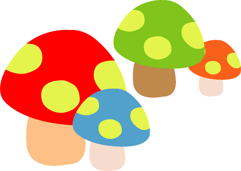 Mushrooms clipart transparent 10