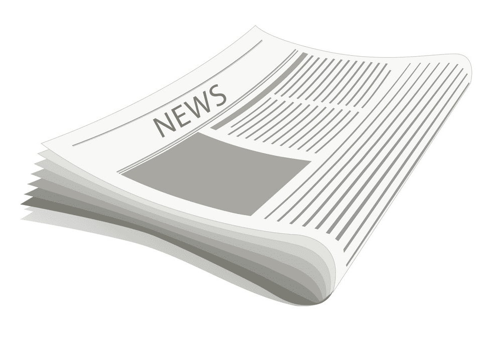Newspaper clipart free image