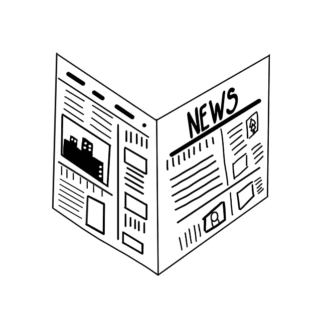 Newspaper clipart png 4